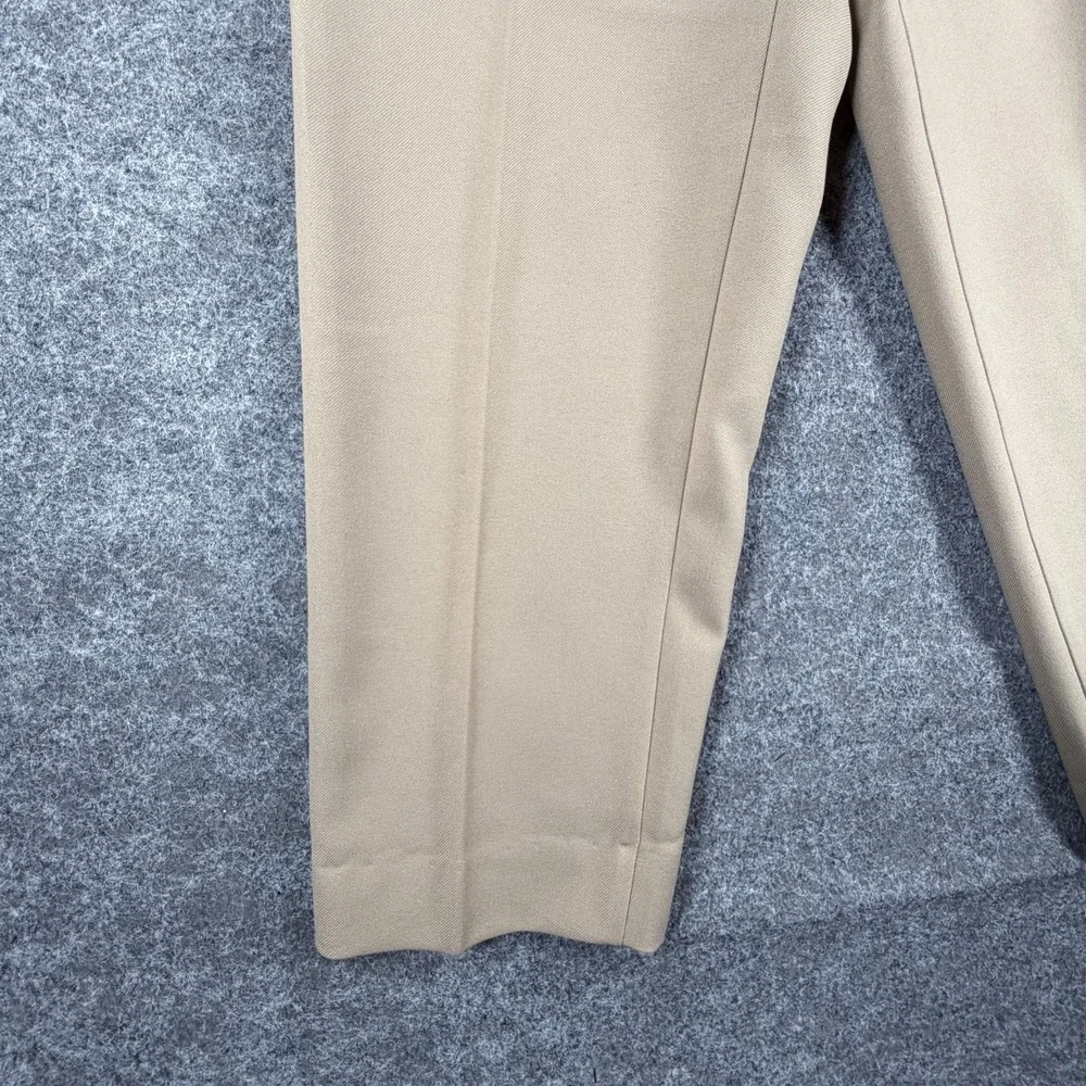 Vintage 90s Levi Strauss & Co Bend Over Pants Womens 16 Beige Flat Front Classic